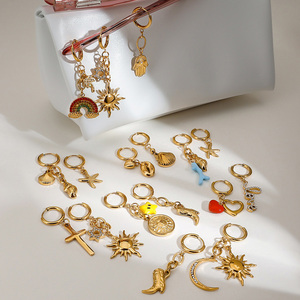 WEGOODZF Accessori Moda Fai-da-Te in Acciaio Inossidabile, Impermeabili, a Bassa Sensibilità, Ciondoli, <span class=keywords><strong>Orecchini</strong></span>, Decorazioni per Scarpe - Product Image 1