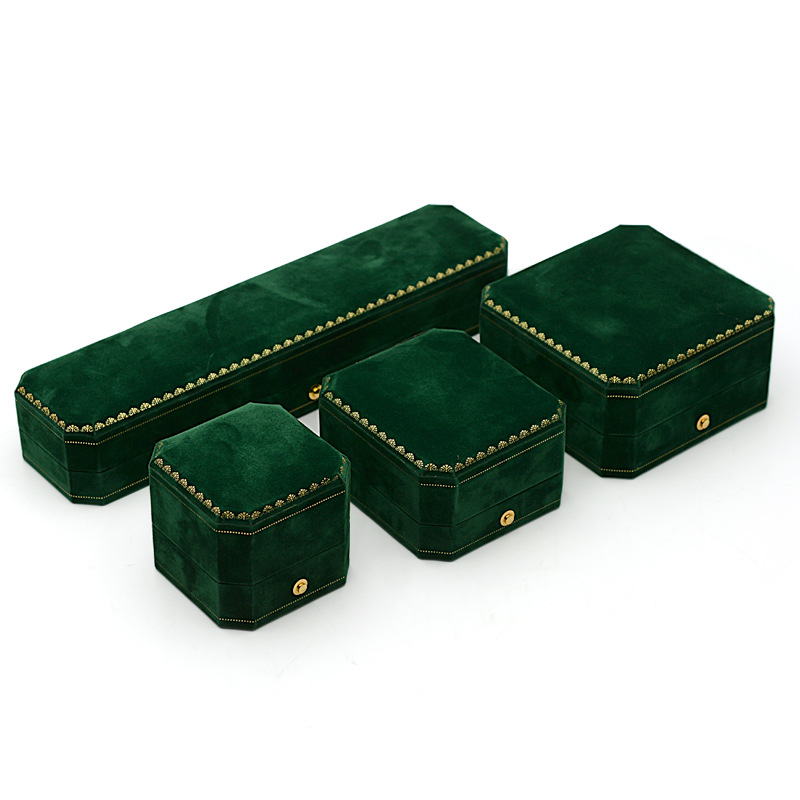 dark green jewelry box