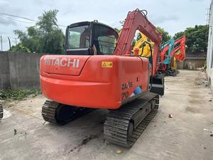 Excavatrice d'occasion Hitachii ZX70 7 tonnes, pelle d'occasion ZX60 ZX120 ZX200-3G, machines de construction de haute qualité - Product Image 3