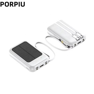Sạc dự phòng USB cá nhân hóa logo 2025, dung lượng 10000mAh, chất liệu ABS, sạc nhanh năng lượng mặt trời, cho thuê sạc dự phòng - Product Image 2
