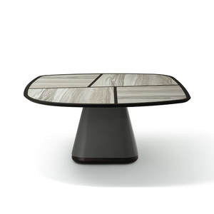 WBERT Modern and Simple Hotel Restaurant Lobby <strong>Dining</strong> Light Luxury Marble <strong>Round</strong> <strong>Table</strong> Living Room Solid Wood <strong>Dining</strong> <strong>Table</strong> Furnit
