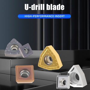 数控车床可转位刀具 碳化钨 U 型钻削车削刀片 SPMG WCMT U 型钻刀刀片 - Product Image 6