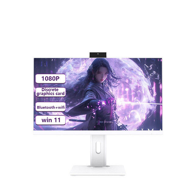 27 Inch Win-dows All in One Touch Computer 16G+512G 1080P 5G WIFI LAN HD-MI Ultra-Wide PC with Camera