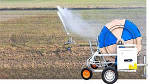 Arroseur à enrouleur de tuyau à entraînement hydraulique haute efficacité pour l'irrigation des terres agricoles avec une distribution uniforme de l'eau - Product Image 6
