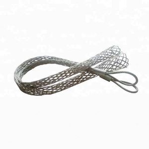 High Quality Stainless Steel Spiral Wrapping Wire Mesh Stocking <b>Grip</b> Cable Pulling <b>Sock</b> Conductor <b>Socks</b> OEM - Product Image 5