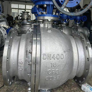 Válvula de Bola Eléctrica con Brida para Vapor a Alta Temperatura, Acero Inoxidable Q941F, Personalizable, Gran Diámetro, Sello Hermético - Product Image 2