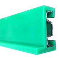 Système de convoyeur de rails de guidage de chaîne de bandes d'usure de profilé en plastique UHMW-PE sur mesure-Service de traitement de coupe de moulage