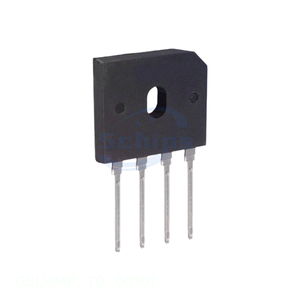 4-SIP, GBU GBU6MP_T0_00101 Diodes Components Electronic BOM IC In Stock - Product Image 1