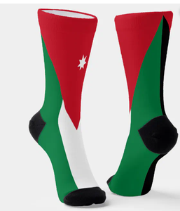 Vente en gros de chaussettes <span class=keywords><strong>Jordan</strong></span> personnalisées de haute qualité pour femmes et hommes, chaussettes longues décontractées confortables, élastiques et respirantes - Product Image 1