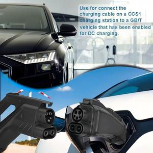 Adaptateur de charge CCS1 vers GB/T pour véhicules électriques BYD Atto 3, convertisseur de protocole actif pour chargeur rapide DC américain - Product Image 4