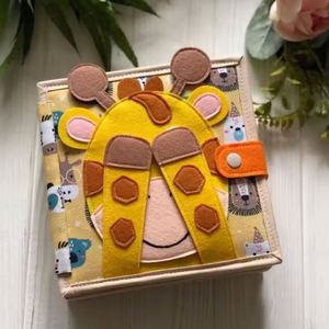 2024 New Montessori Toys Deer Quiet Soft Cloth Toddler Toddlers <b>Book</b> Felt Busy Board Basic Skills - Product Image 3