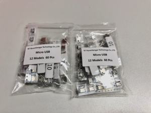 60 unids/set conector Micro USB 12 modelos enchufe Jack conectores USB conjunto para MP3 Lenovo Huawei Samsung SMD DIP Socket Set Kit - Product Image 5