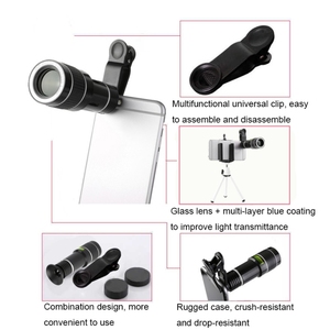 Téléobjectif de Téléphone Haute Qualité avec Zoom et Mise au Point 20X + Trépied pour Smartphones - Product Image 5
