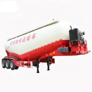 Kunden spezifische Verpackung 2/Achse türkischer Zements ilo Anhänger zum Verkauf 50 Tonnen V-Typ Pulver V Typ Bulk Cement Tank Trailer