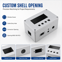 Boîte de jonction électrique en aluminium moulé sous pression, étanche IP65, pour la protection des câblages extérieurs