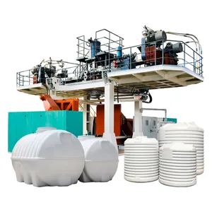 Big Size Plastic blowing machines 5000 ltr water tank blow moulding molding machine plc controller