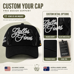 Gorra <span class=keywords><strong>de</strong></span> Béisbol Premium OEM ODM <span class=keywords><strong>de</strong></span> 5 Paneles <span class=keywords><strong>de</strong></span> Algodón con Bordado 3D en Relieve <span class=keywords><strong>de</strong></span> <span class=keywords><strong>Gallos</strong></span> Finos, Visera Curva, Estilo Urbano - Product Image 2