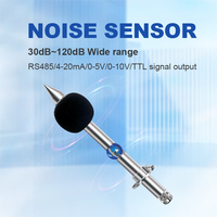 Microphone RS485 Instrument de mesure Testeur de surveillance des décibels Sonomètre Capteur de pollution et de bruit