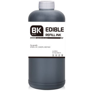 4色1000ML/ボトルフーググレード詰め替え食用インクHP用CanonCOFFEEプリンター用 - Product Image 2