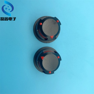Componentes Electrónicos H: Perilla de Plástico para Potenciómetro, Tapa de 6mm con Orificio Interior, Montaje en Panel, Interfaz Humana - Product Image 3