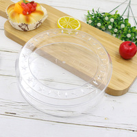 Boîte moulée par injection en PS transparente gaufrée personnalisée JNH025 avec pelliculage brillant pour emballage de sucre, gâteaux et aliments pour bébés – Design unique