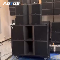 Système de haut-parleurs audio surround avec caisson de basses double 12 pouces et double 18 pouces KA212/KA28