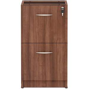 Archivador de Pedestal Completo Alera Valencia Series Modern Walnut, 15.63 x 20.5 Pulgadas, 2 Cajones para Archivos Tamaño Legal/Carta, Izquierdo/Derecho, para Uso Doméstico - Product Image 3