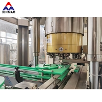 Máquina automática de bebidas carbonatadas, línea completa de producción de cerveza y latas de aluminio