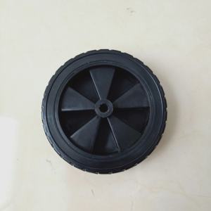 5 6 7 8 9 10 इंच सीसा-मुक्त pvc pp tp प्लास्टिक पोली वैगन ट्रॉली व्हील - Product Image 5