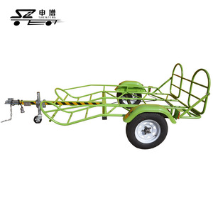 Rimorchio Pieghevole Utilitario per ATV con Capacità di Carico Massima di 430 kg e Altri Rimorchi Simili - Product Image 5