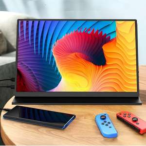 <span class=keywords><strong>Monitor</strong></span> sentuh portabel 16 "144Hz, SRGB 2560x1600 100% untuk Gaming dan desain, FreeSync HDR10, tipe ganda, dudukan VESA - Product Image 4