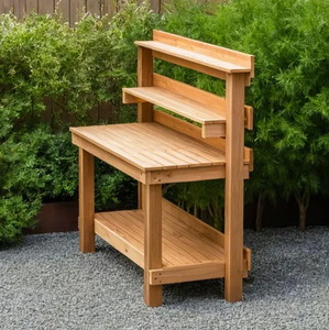 Plans <span class=keywords><strong>de</strong></span> <span class=keywords><strong>banc</strong></span> d'empotage en bois rustique bricolage jardinière Plans <span class=keywords><strong>de</strong></span> <span class=keywords><strong>table</strong></span> serre <span class=keywords><strong>banc</strong></span> <span class=keywords><strong>de</strong></span> plantes Station d'empotage en bois - Product Image 2