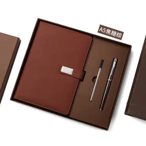 2023 Promotional business gift set luxury Gift A5 Notebook Executive Kits Support Custom corporate gift set luxury promotional