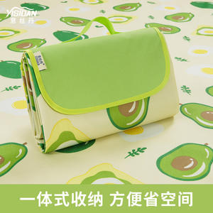 Tetrafun-Esterilla de Picnic de tela Oxford, resistente a la humedad, rectangular, para acampar al aire libre, para 2-8 personas, portátil, para uso en césped y playa - Product Image 2