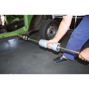 KS TOOLS - 700.1475 Universal slide hammer with <b>puller</b> hook, 6+3 kg - EAN 4042146370469 HEAVY VEHICLES - Product Image 3