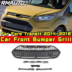 Grille de pare-chocs avant de voiture, grilles de course, calandre pour Ford Transit 2014-2018, kit carrosserie, accessoires automobiles - Product Image 2