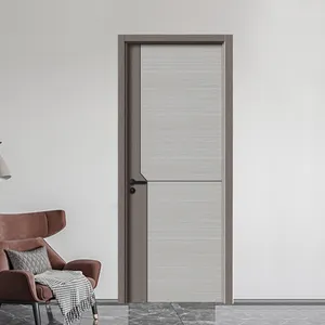 Cửa nội thất khách sạn tổ ong Bên trong vật liệu gỗ Composite cửa nhựa PVC