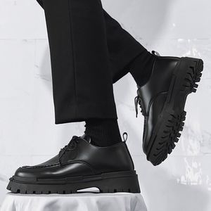 Zapatos de Cuero Wenzhou, Zapatos Cómodos para Caminar, Zapatos de Cuero Negros para Hombre - Product Image 6