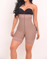 Faja Short Moldeadora de Cintura Alta BBL para Mujer Levanta Glúteos con Control de Abdomen y Muslos