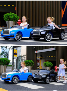 Nuevo Auto Eléctrico de Lujo para Niños Unisex, con Control Remoto, Diseño Deportivo, Dos Asientos, Material Plástico, Luces, para Edades de 2 a 4 Años - Product Image 2