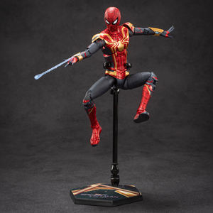 Zd Toys - Figura de Acción Original de Spider-Man: No Way Home, Rojo y Dorado, Escala 1/10, Articulaciones Móviles, 18 cm, 7 Pulgadas - Product Image 5