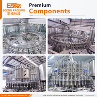 Machine de remplissage automatique d'eau en bouteille Big Bottled Water Filling Machine 72-72-18 pour petite usine d'eau
