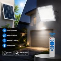 Projecteur LED solaire extérieur Super Lumen 200W IP65 avec angle de faisceau de 150°, lumière du jour 6000K, prix compétitif