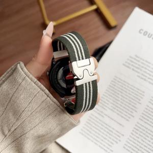 <span class=keywords><strong>Correa</strong></span> de Reloj de Nailon de 22 mm para Redmi Watch 5 <span class=keywords><strong>Lite</strong></span> Active Huami <span class=keywords><strong>Amazfit</strong></span> 2 3, <span class=keywords><strong>Correa</strong></span> de Repuesto - Product Image 6