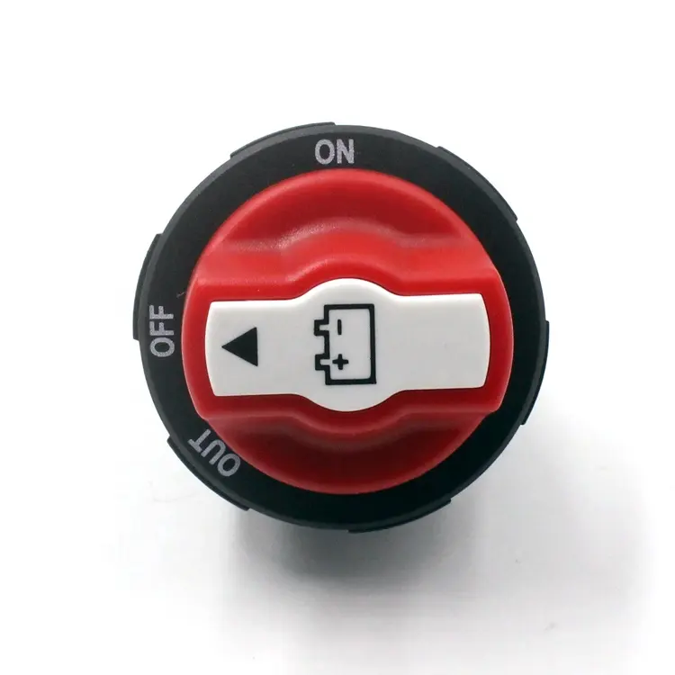 Duty 200A interrupteur de batterie marche-arrêt monté sur panneau avec bouton amovible