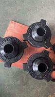 Unión de Martillo API Estándar de 2 Pulgadas FIG602, Unión de Línea de Flujo para Campos Petroleros de Alta Presión de 70 MPa
