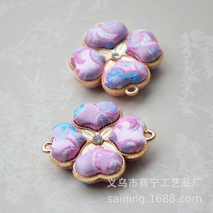 Four Leaf Clover Pendant Zinc Alloy <b>Charms</b> Flower Shape Keychain <b>Bag</b> <b>Charm</b> Necklace Accessory Gift Spring 2026 - Product Image 4