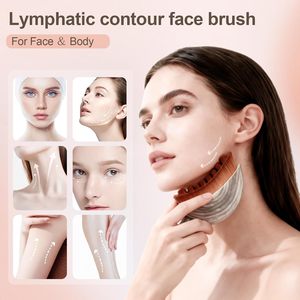 Masajeador de Drenaje Linfático, Cepillo Facial <span class=keywords><strong>para</strong></span> Contorno Linfático, Reductor de Papada, Cepillo de Drenaje Linfático <span class=keywords><strong>para</strong></span> <span class=keywords><strong>Rostro</strong></span> - Product Image 4