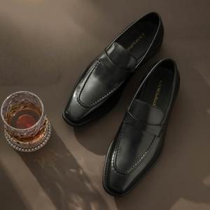 Mocassins Homme Nouveaux de Haute Qualité, Décontractés et Habillés, Respirants, Style Britannique, Rehaussants, Légers, pour l'Automne - Product Image 5