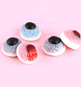Atacado Custom Sample Pack Doce Gummy Eyeball <span class=keywords><strong>Candy</strong></span> Halal Fruit Jam Cheio Gummy Eye <span class=keywords><strong>Candy</strong></span> para o Halloween - Product Image 2